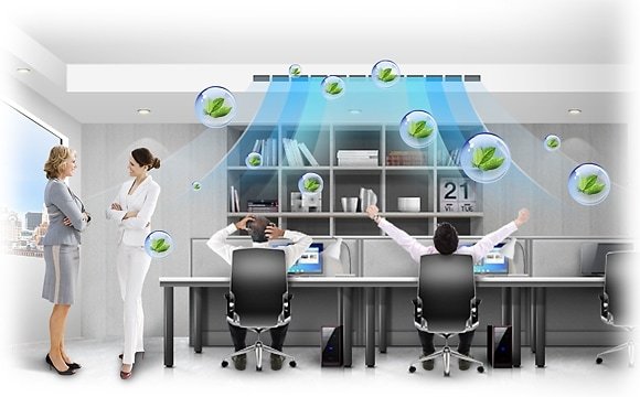 Канальная VRF система 16-22,9 кВт Samsung AM180JNHPKH/TK