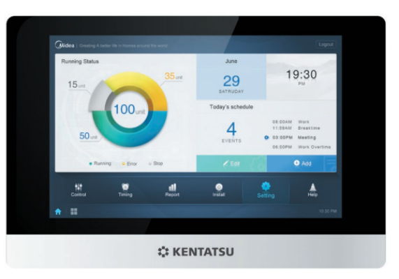 Наружный блок VRF системы 23-28,9 кВт Kentatsu KURA290HZAN3