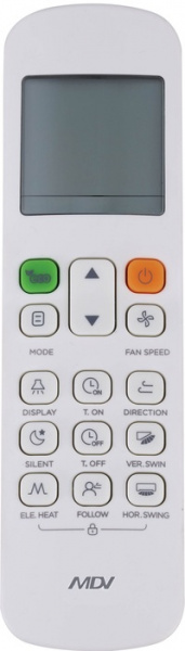 Кассетная VRF система 8-9,9 кВт Mdv D80Q4/N1-E