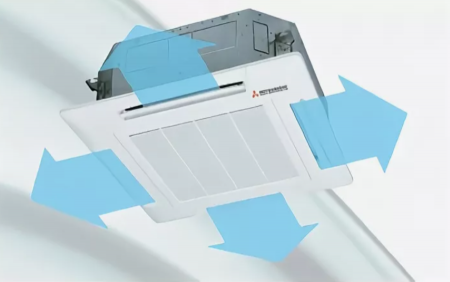 Кассетная VRF система 6-7,9 кВт Mitsubishi Heavy FDT71KXZE1-W