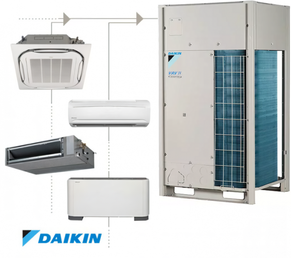 Наружный блок VRF системы 20-22,9 кВт Daikin RXYQ8U