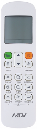 Кассетная VRF система 8-9,9 кВт Mdv I3-90C4VR12D